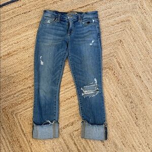 Joe's Jeans Women's Boyfriend Jeans in Distressed Blue
